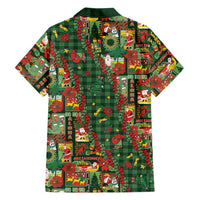 Mele Kalikimaka Pakalana Pikake Lei Family Matching Summer Maxi Dress and Hawaiian Shirt Hawaiian Rodeo Paniolo Ulaula Palaka - Polynesian Pride