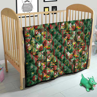 Mele Kalikimaka Pakalana Pikake Lei Quilt Hawaiian Rodeo Paniolo Ulaula Palaka - Polynesian Pride