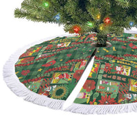 Mele Kalikimaka Pakalana Pikake Lei Tree Skirt Hawaiian Rodeo Paniolo Ulaula Palaka - Polynesian Pride