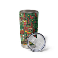 Mele Kalikimaka Pakalana Pikake Lei Tumbler Cup Hawaiian Rodeo Paniolo Ulaula Palaka - Polynesian Pride