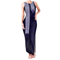Tonga Queen Salote College 100 years Family Matching Tank Maxi Dress and Hawaiian Shirt QSC 1926-2026 Tongan Pattern