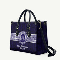 Tonga Queen Salote College 100 years Leather Bag QSC 1926-2026 Tongan Pattern