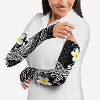 Aloha Hammerhead Shark Arm Sleeves Black Hawaiian Kakau Tribal Tattoo - Polynesian Pride