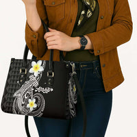 Aloha Hammerhead Shark Leather Bag Black Hawaiian Kakau Tribal Tattoo LT9 - Polynesian Pride