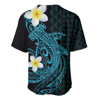 Aloha Hammerhead Shark Baseball Jersey Calypso Hawaiian Kakau Tribal Tattoo LT9 - Polynesian Pride
