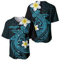 Aloha Hammerhead Shark Baseball Jersey Calypso Hawaiian Kakau Tribal Tattoo LT9 - Polynesian Pride