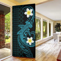 Aloha Hammerhead Shark Door Cover Calypso Hawaiian Kakau Tribal Tattoo - Polynesian Pride