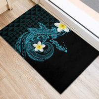 Aloha Hammerhead Shark Rubber Doormat Calypso Hawaiian Kakau Tribal Tattoo LT9 - Polynesian Pride