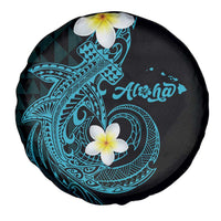 Aloha Hammerhead Shark Spare Tire Cover Calypso Hawaiian Kakau Tribal Tattoo