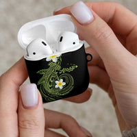 Aloha Hammerhead Shark AirPods Case Lime Rickey Hawaiian Kakau Tribal Tattoo LT9 - Polynesian Pride