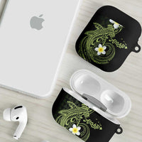 Aloha Hammerhead Shark AirPods Case Lime Rickey Hawaiian Kakau Tribal Tattoo LT9 - Polynesian Pride