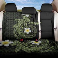 Aloha Hammerhead Shark Back Car Seat Cover Lime Rickey Hawaiian Kakau Tribal Tattoo