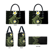 Aloha Hammerhead Shark Leather Bag Lime Rickey Hawaiian Kakau Tribal Tattoo LT9 - Polynesian Pride