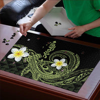 Aloha Hammerhead Shark Puzzle Lime Rickey Hawaiian Kakau Tribal Tattoo LT9 - Polynesian Pride