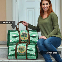 Personalised Tonga Saineha High School Travel Bag Polynesian Ngatu Tribal - Polynesian Pride