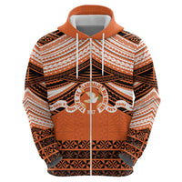 Personalised Tonga Tailulu College Hoodie Polynesian Ngatu Tribal