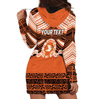 Personalised Tonga Tailulu College Hoodie Dress Polynesian Ngatu Tribal