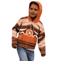 Personalised Tonga Tailulu College Kid Hoodie Polynesian Ngatu Tribal LT9 - Polynesian Pride
