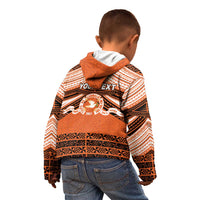 Personalised Tonga Tailulu College Kid Hoodie Polynesian Ngatu Tribal LT9 - Polynesian Pride