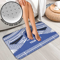 Personalised Tonga Taufa'ahau Pilolevu College Bathroom Set Polynesian Ngatu Tribal - Polynesian Pride