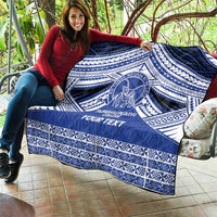 Personalised Tonga Taufa'ahau Pilolevu College Quilt Polynesian Ngatu Tribal