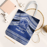 Personalised Tonga Taufa'ahau Pilolevu College Tote Bag Polynesian Ngatu Tribal - Polynesian Pride