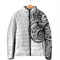 Hawaii and Japanese Culture Personalised Padded Jacket With Polynesian Tribal Tattoo Style - Polynesian Pride