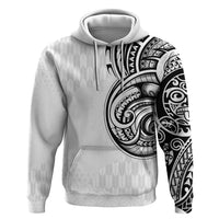 Hawaii and Japanese Culture Personalised Zip Hoodie With Polynesian Tribal Tattoo Style