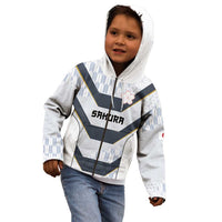 Japan Pacific Rugby 2022-23 Custom Kid Hoodie Black Sakura Japanese Wave Pattern