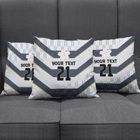 Japan Pacific Rugby 2022-23 Custom Pillow Cover Black Sakura Japanese Wave Pattern - Polynesian Pride