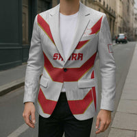 Japan Pacific Rugby 2022-23 Custom Blazer Red Sakura Japanese Wave Pattern - Polynesian Pride