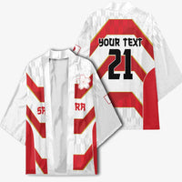 Japan Pacific Rugby 2022-23 Custom Kimono Red Sakura Japanese Wave Pattern - Polynesian Pride