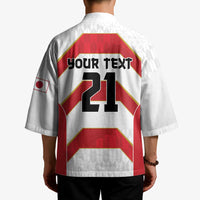 Japan Pacific Rugby 2022-23 Custom Kimono Red Sakura Japanese Wave Pattern - Polynesian Pride