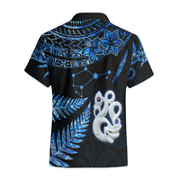 Custom Matariki New Zealand Hawaiian Shirt Maori Manaia with Paua Shell - Blue LT9 - Polynesian Pride