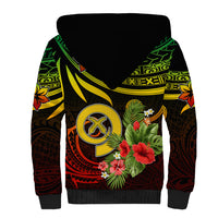 Vanuatu Islands Sherpa Hoodie Proud To Be A Ni-Van LT9 - Polynesian Pride