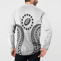 World Rugby Cook Islands Button Sweatshirt Kukis Make History - Polynesian Pride