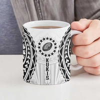 World Rugby Cook Islands Ceramic Mug Kukis Make History - Polynesian Pride