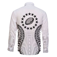 World Rugby Cook Islands Family Matching Off Shoulder Short Dress and Hawaiian Shirt Kukis Make History - Polynesian Pride