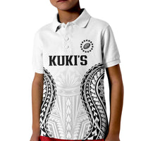 World Rugby Cook Islands Kid Polo Shirt Kukis Make History - Polynesian Pride