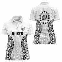World Rugby Cook Islands Women Polo Shirt Kukis Make History LT9 - Polynesian Pride
