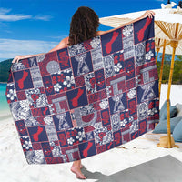 Guam Felis Pasgua Sarong Pacific Patchwork Xmas Vibes - Polynesian Pride