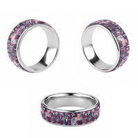 Manuia le Kerisimasi American Samoa Classic Ring Pacific Patchwork Xmas Vibes LT9 - Polynesian Pride