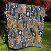 Ekamawir omo Nauru Quilt Pacific Patchwork Xmas Vibes - Polynesian Pride