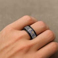 Ekamawir omo Nauru Spinner Ring Pacific Patchwork Xmas Vibes - Polynesian Pride