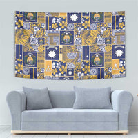 Ekamawir omo Nauru Tapestry Pacific Patchwork Xmas Vibes - Polynesian Pride