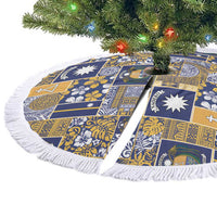 Ekamawir omo Nauru Tree Skirt Pacific Patchwork Xmas Vibes - Polynesian Pride