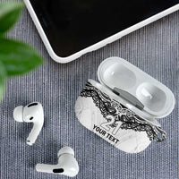 New Zealand Koru Fern Custom AirPods Case Simple Taniko Motif LT9 - Polynesian Pride