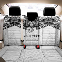 New Zealand Koru Fern Custom Back Car Seat Cover Simple Taniko Motif