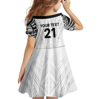 New Zealand Koru Fern Custom Family Matching Off Shoulder Maxi Dress and Hawaiian Shirt Simple Taniko Motif