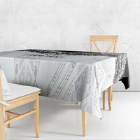 New Zealand Koru Fern Custom Tablecloth Simple Taniko Motif